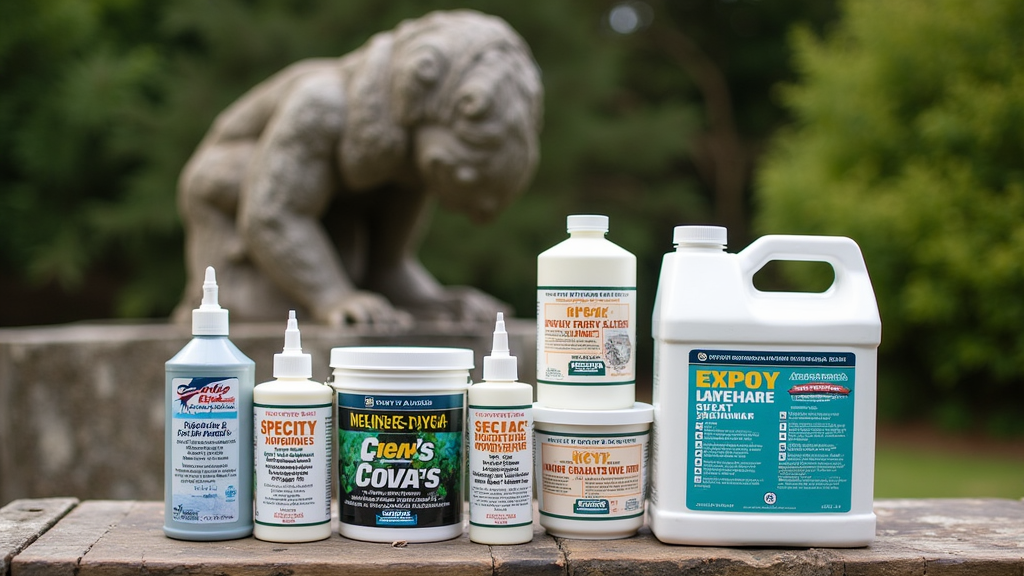 garden art restoration materials